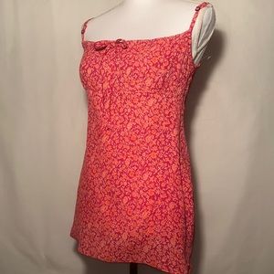 Bra Strap magenta/Orange Summer Camisole for Festival, Beach, casual 
Size S